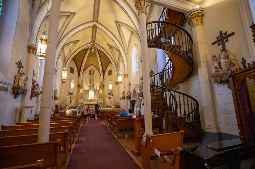 Loretto Chapel in Santa Fe, New Mexico