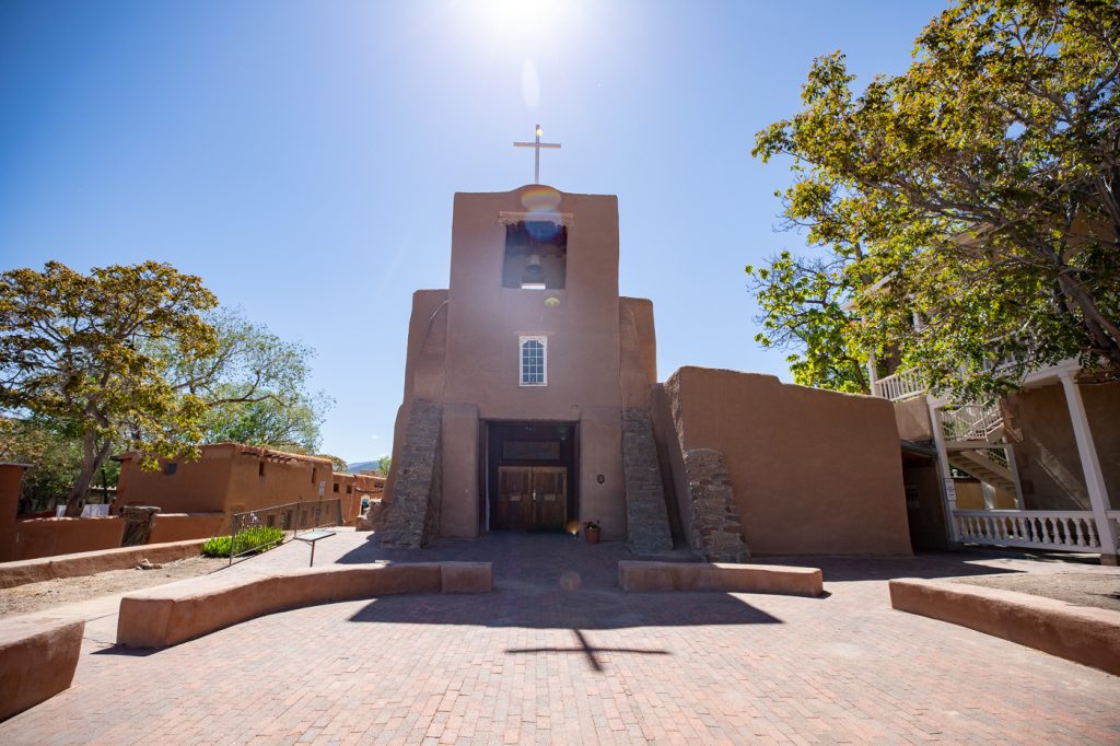 San Miguel Chapel in Santa Fe, New Mexico